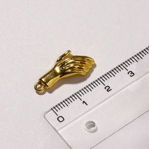 Замок магнитный Руки (набор 2 шт.), цвет золото