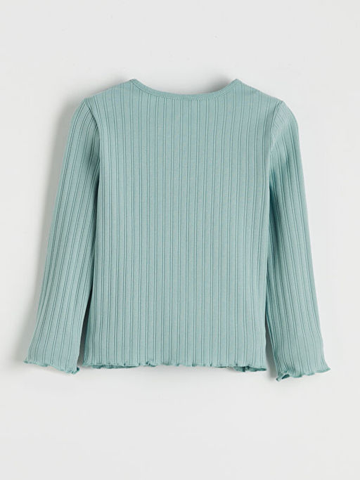 Bisiklet Yaka Nak??l? K?z ?ocuk Pijama Tak?m?