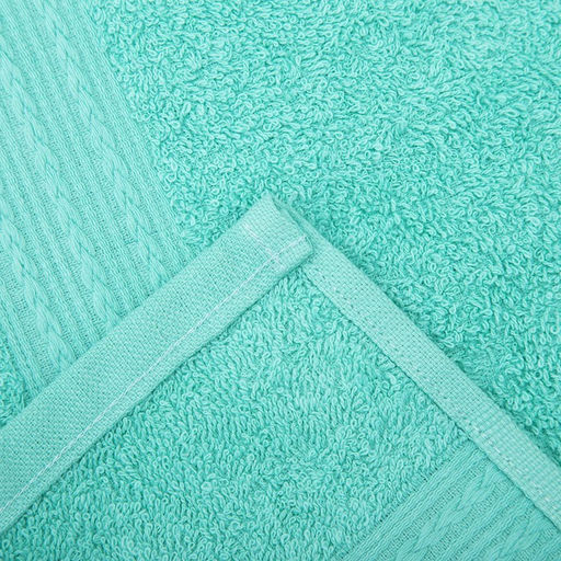 Полотенце махровое 50х90 см, светло-зеленый, 440 г/м2, хлопок 100% - Simaland фото 3