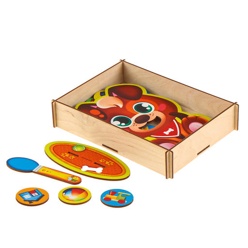 Настольная игра Накорми меня. Щенок, 10 фишек - Лесная мастерская фото 2