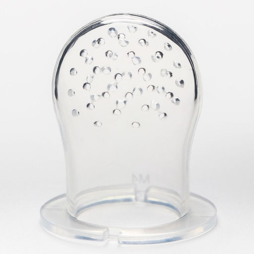 Ниблер для прикорма, от 5 мес., с силиконовой сеточкой, размер М «Еда, я люблю тебя»