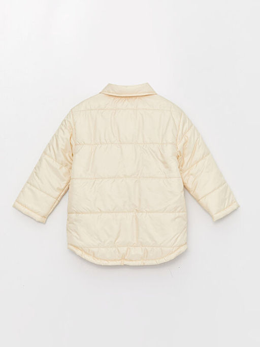 Polo Yaka Kendinden Desenli Erkek Bebek Mont - Waikiki фото 2