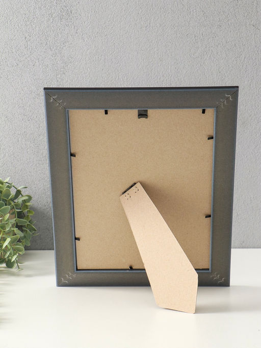 Фоторамка для фото 21×30 см Keep memories Luxe Elegance, с ножкой, пластик, чёрный, (пластиковый экран)