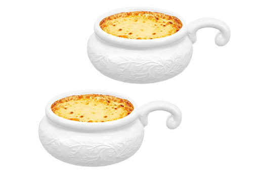 Набор 2 жюльенниц - кокотниц 270 мл 14*10,5*5,5 см Веточки-цветочки - Elan gallery фото 6