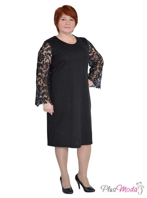 Платье Модель №214 размеры 44-80 - Plusmoda фото 3