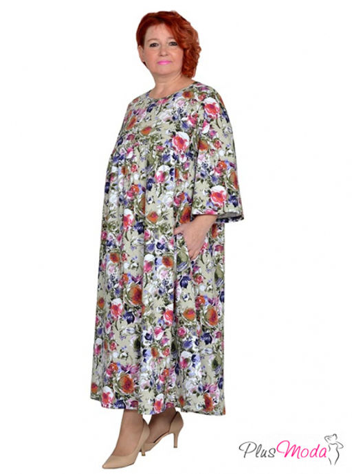 Платье Модель №1902 размеры 44-84 - Plusmoda фото 8