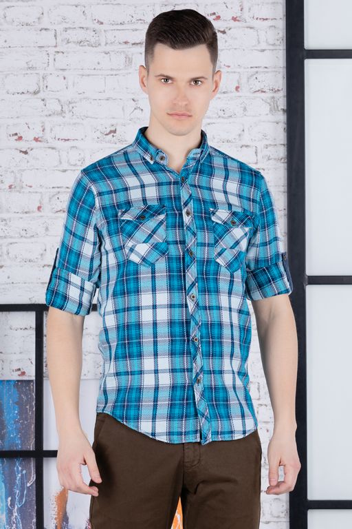 рубашка 
 17.2307-TURKUAZ - Tricko фото 3