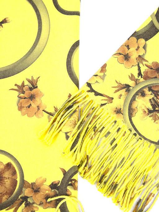 PLATKI палантин 2361086-желтый 50%вискоза-50%полиэстер - Laccoma фото 2