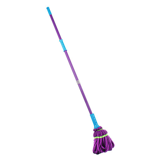 Швабра с отжимом, с насадкой из микрофибры, 113см, 2 цвета, 444-141