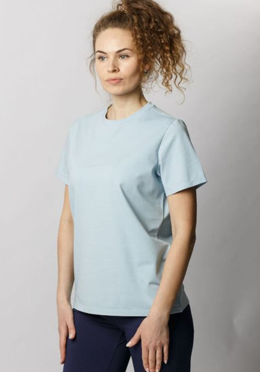 Из высококачественного хлопка с лайкрой Спортивная футболка