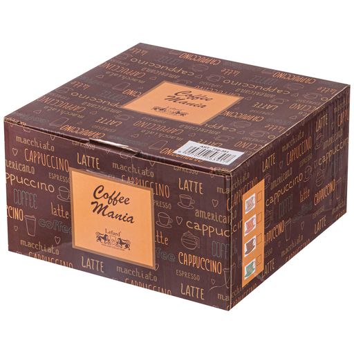 ЧАЙНАЯ ПАРА LEFARD КОФЕМАНИЯ, 450МЛ 17*16,5*8,5СМ  фото 2