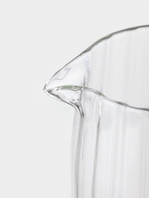 Кувшин Magistro «Богема. Дольки», 1.2 л, 9×14×24.5 см, стекло, прозрачный