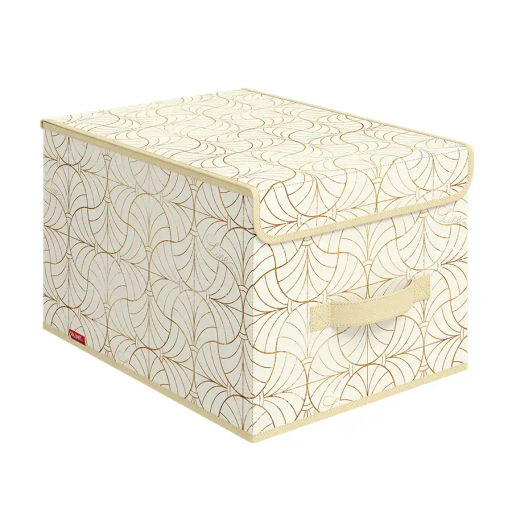 Короб стеллажный с крышкой, большой, 30*40*25 см Valiant  фото 78