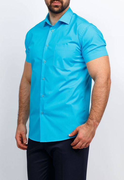 Сорочка мужская короткий рукав GREG 220/109/BRT/Z  фото 9