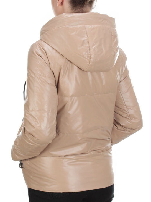 8260 BEIGE Куртка демисезонная женская BAOFANI (100 гр. синтепон) - Fashion фото 4
