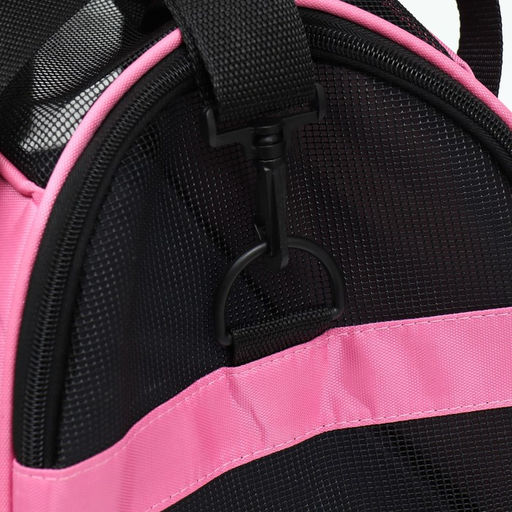 Сумка-переноска сетчатая, 48 х 26 х 31 см, розовая - Пижон фото 8