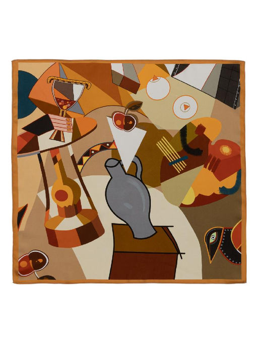 Платок жен. шелк 53х53 SS03-8480-18