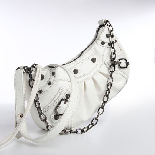 Сумка женская кросс-боди, на молнии, цвет белый - Simaland фото 2