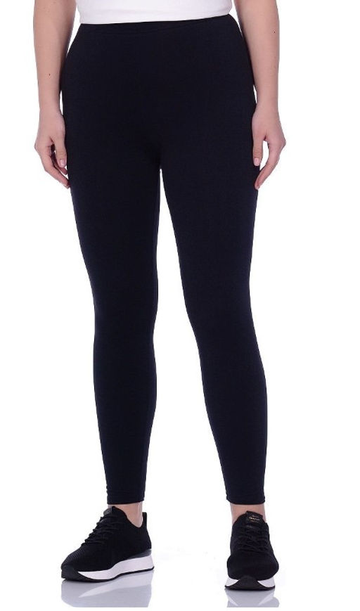 Лосины однотонные из хлопка больших размеров * (Артикул: 7110 ) - Chersa фото 2