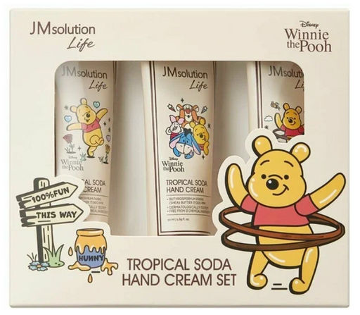 Набор для рук JMSOLUTION LIFE DISNEY TROPICAL SODA HAND CREAM SET (3шт*50 мл)