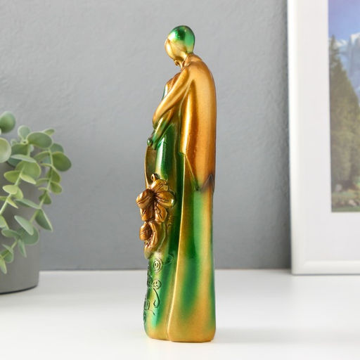 Фигурка полистоун Молодожёны. Поцелуй в объятиях, 21 см