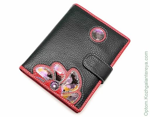 Женская кожаная визитница Sergio Valentini СВ 3177-060  фото 4