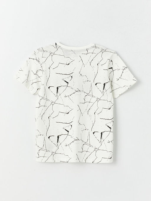 Bisiklet Yaka Star Wars Bask?l? K?sa Kollu Erkek ?ocuk ?ortlu Pijama Tak?m? - Waikiki фото 3