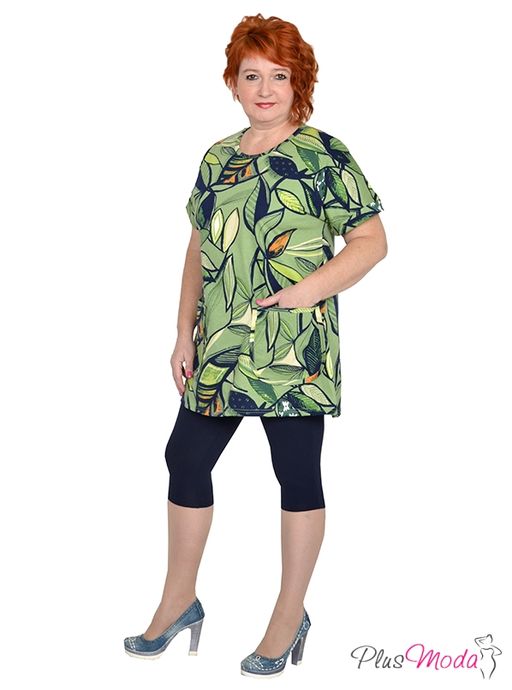 Туника Модель №1214 размеры 44-84 - Plusmoda фото 7