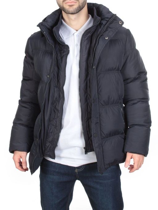 F83007 DEEP BLUE Куртка мужская зимняя NEW B BEK (150 гр. холлофайбер)