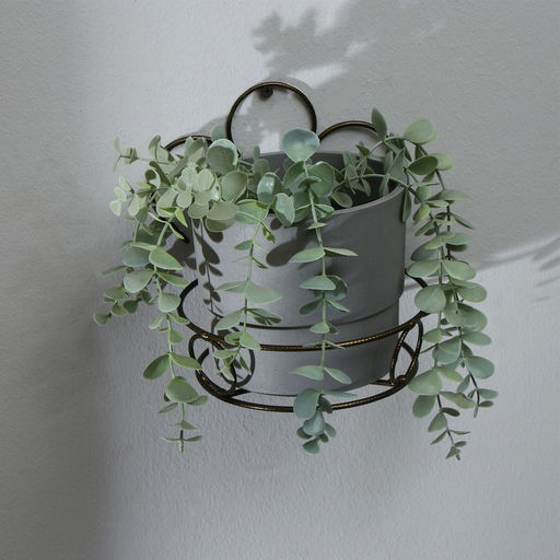 Подвес для кашпо, настенный, на 1 горшок, d=15 см, бронзовый - Simaland фото 2