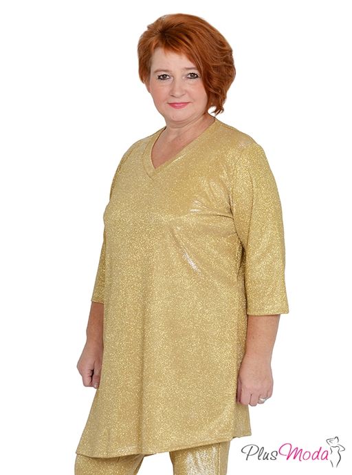 Туника Модель №1081 размеры 44-84 - Plusmoda фото 2