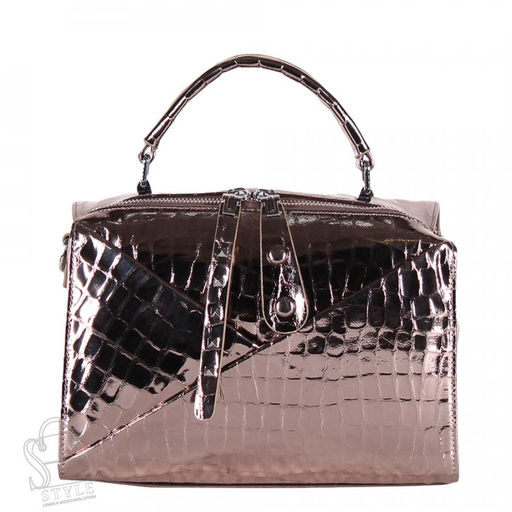 Сумка женская кожаная 9396-2Y bronze Polina&Eiterou в Новосибирске фото 3