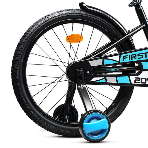 Велосипед 20" Rocket First, цвет черный