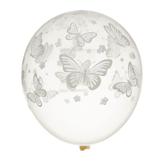 Воздушные шары латексные 14" «Бабочки», 25 шт.