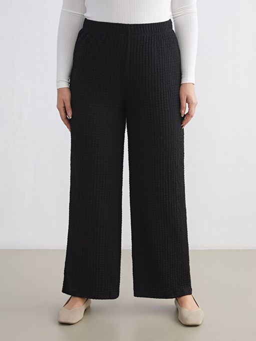 Beli Lastikli Dokulu Kad?n Pantolon