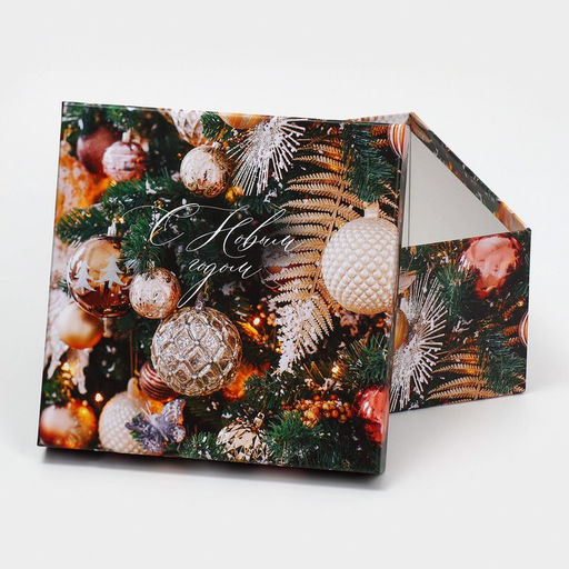 Набор подарочных коробок 6 в 1 «С Новым годом», 10×10×6 - 20×20×11 см