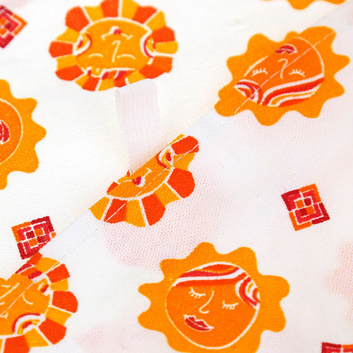 "Солнечная" Полотенце 35х60см, рогожка, хлопок "Премиум" 186г/м2, "Домашняя мода" (Россия)