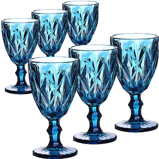 29673 Набор бокалов 337 мл синий LR (х4) - Mayer&boch фото 2