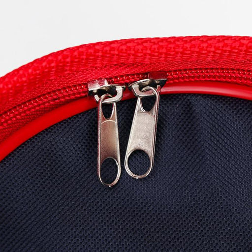 Сумка-переноска для животных, каркасная, 46 х 28,5 х 29 см, синий-красный - Пижон фото 7