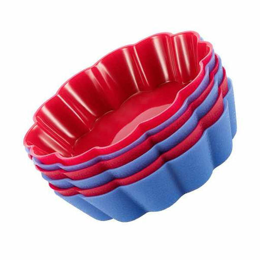 Набор форм Корзиночка 8х2см, 6шт. Linea Silicone арт.93-SI-FO-09 (REGENT)