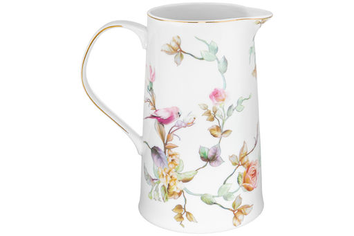 Кувшин 1,65 л 17,5*13*20,5 см Певчие птички NEW BONE CHINA, фарфор - Elan gallery фото 3