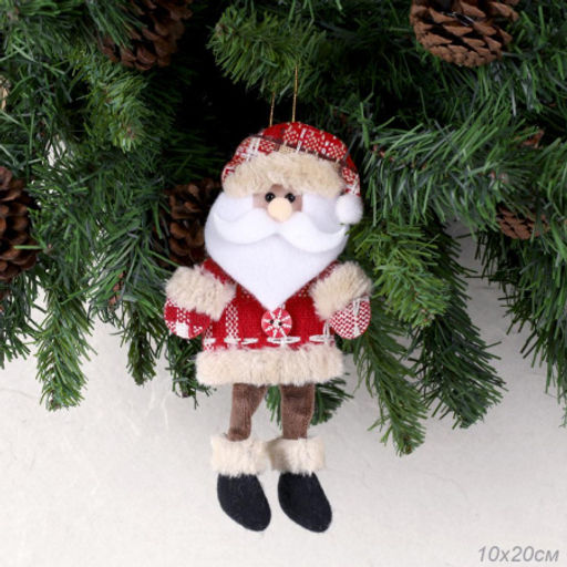 Новогоднее украшение Дед мороз / NA119 /уп 100/