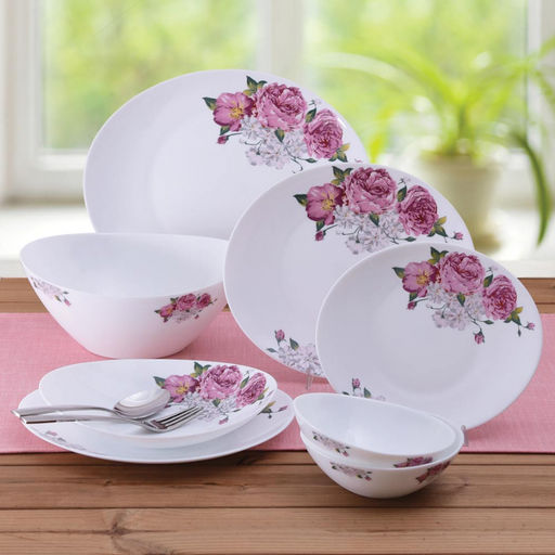 Тарелка десертная овальная 19,5см. LAVENDER (стеклокер) арт. ODP510-207 (114416)