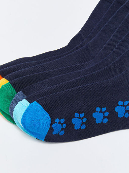 Desenli Erkek ?ocuk Patik ?orap 7li - Waikiki фото 3