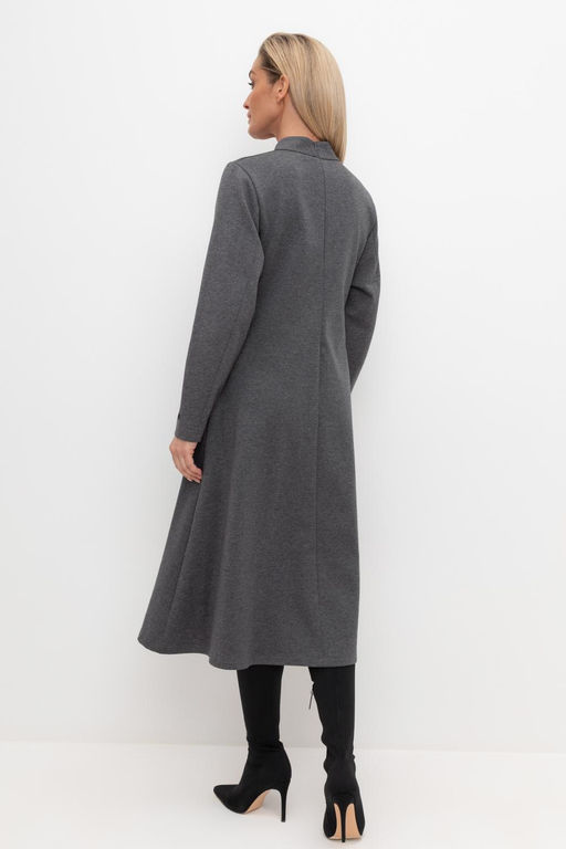 ЕВТ 5059/тем.серый меланж платье жен