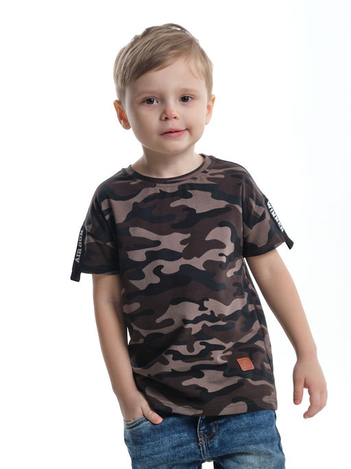 Футболка для мальчика UD 6060 камуфляж - Mini maxi фото 4
