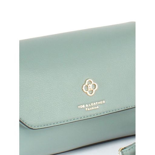 Сумка женская искусственная кожа YDR-2423, 1отд+карм/пер, плечевой ремень, зеленый SALE 253883 - Adelia фото 4