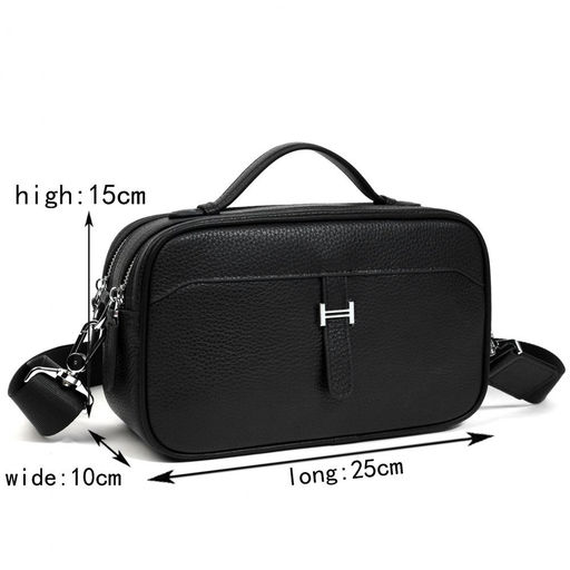 Мужская сумка, кожа, MIRONPAN 10101 Черный