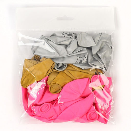 Шар воздушный «С Днем Рождения», 12 дюйм, латексный, 25 штук, Коты Аристократы