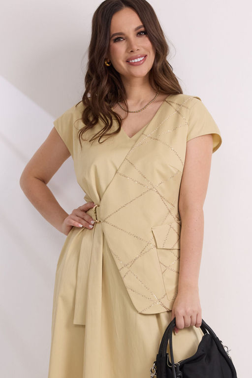 Костюм Magia mody 2583 песочный